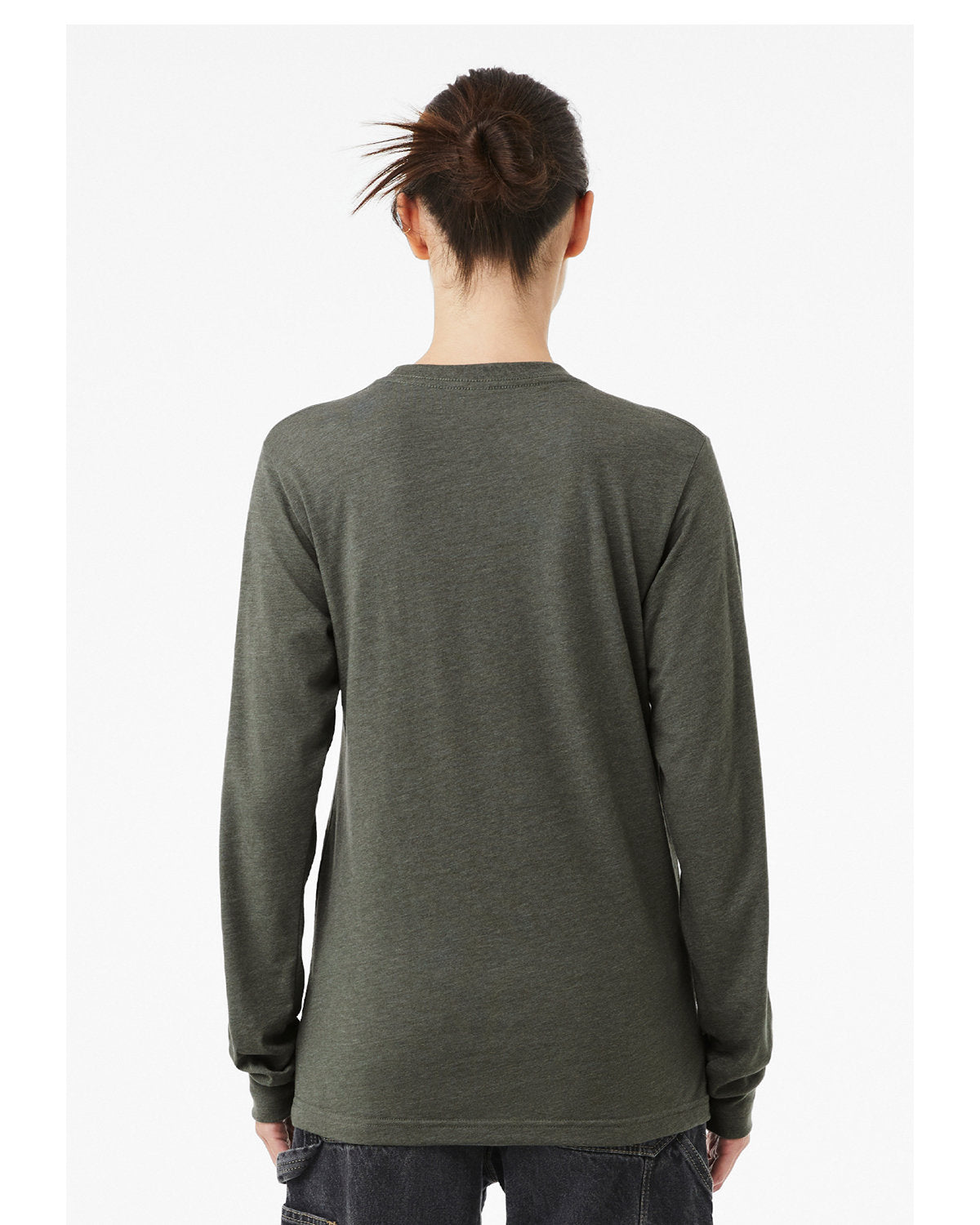 BELLA + CANVAS Unisex Jersey Long Sleeve Tee BC3501CVC 1/2 Mens Apparel Shirts & Tops