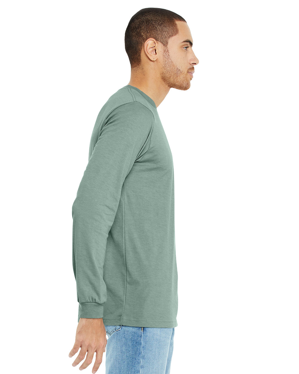 BELLA + CANVAS Unisex Jersey Long Sleeve Tee BC3501CVC 1/2 Mens Apparel Shirts & Tops