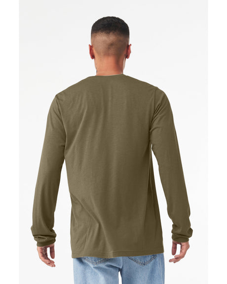 BELLA + CANVAS Unisex Jersey Long Sleeve Tee BC3501CVC 1/2 Mens Apparel Shirts & Tops