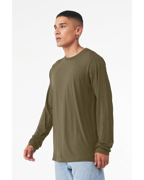 BELLA + CANVAS Unisex Jersey Long Sleeve Tee BC3501CVC 1/2 Mens Apparel Shirts & Tops
