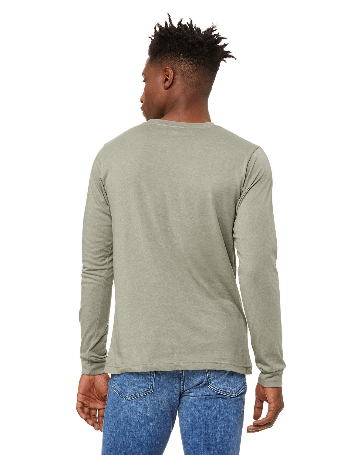 BELLA + CANVAS Unisex Jersey Long Sleeve Tee BC3501CVC 1/2 Mens Apparel Shirts & Tops