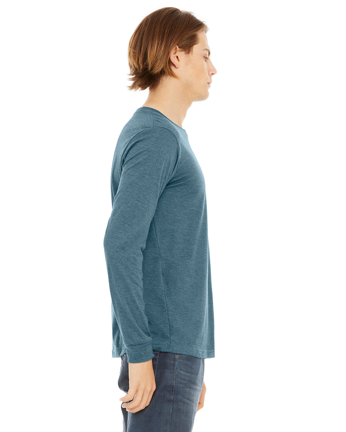 BELLA + CANVAS Unisex Jersey Long Sleeve Tee BC3501CVC 1/2 Mens Apparel Shirts & Tops