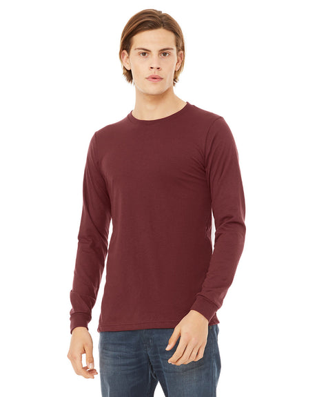BELLA + CANVAS Unisex Jersey Long Sleeve Tee BC3501CVC 1/2 Mens Apparel Shirts & Tops