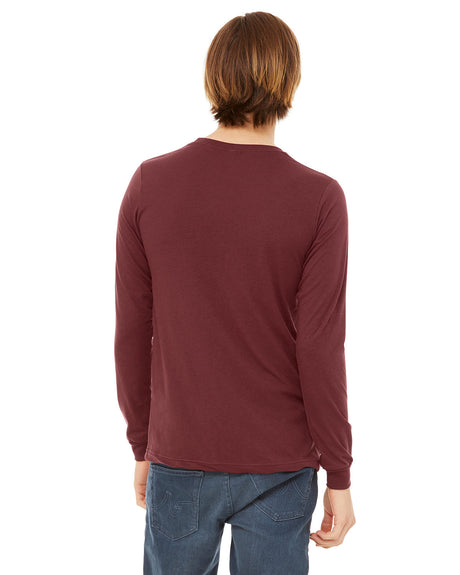 BELLA + CANVAS Unisex Jersey Long Sleeve Tee BC3501CVC 1/2 Mens Apparel Shirts & Tops