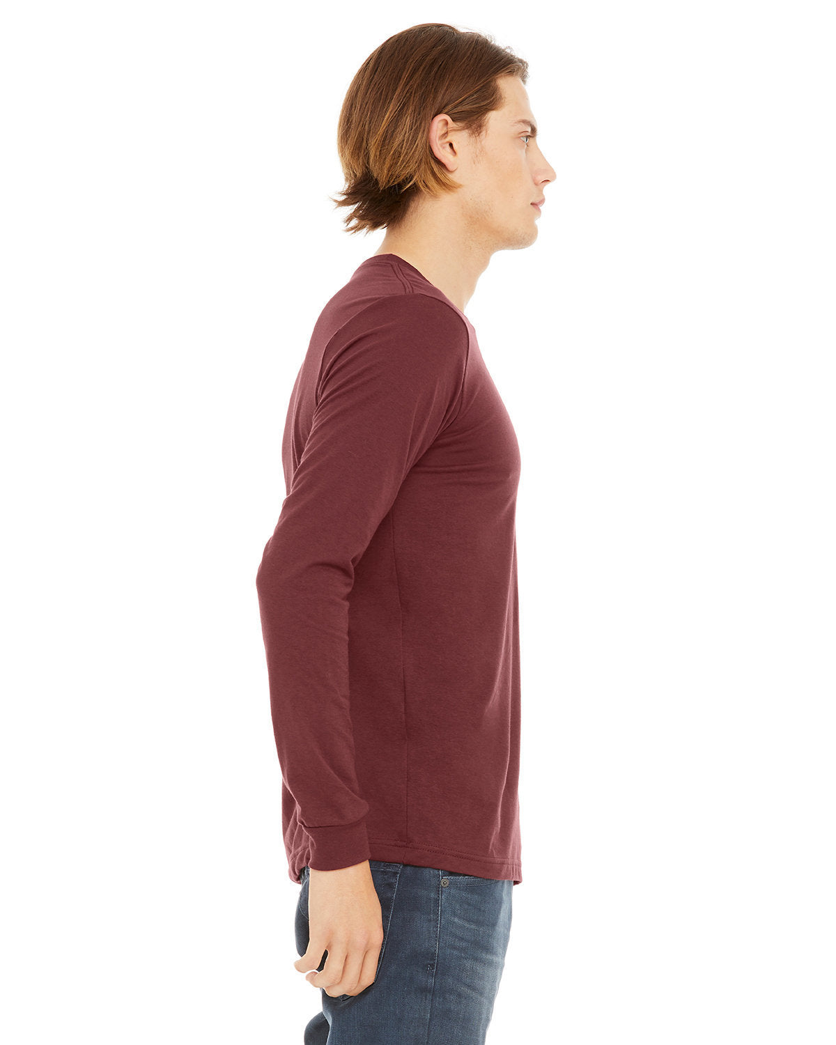 BELLA + CANVAS Unisex Jersey Long Sleeve Tee BC3501CVC 1/2 Mens Apparel Shirts & Tops