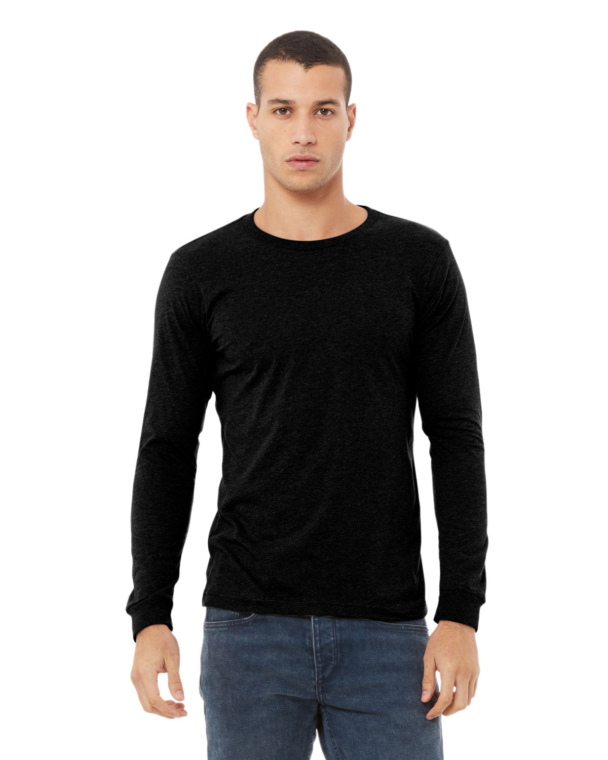 BELLA + CANVAS Unisex Jersey Long Sleeve Tee BC3501CVC 1/2 Mens Apparel Shirts & Tops