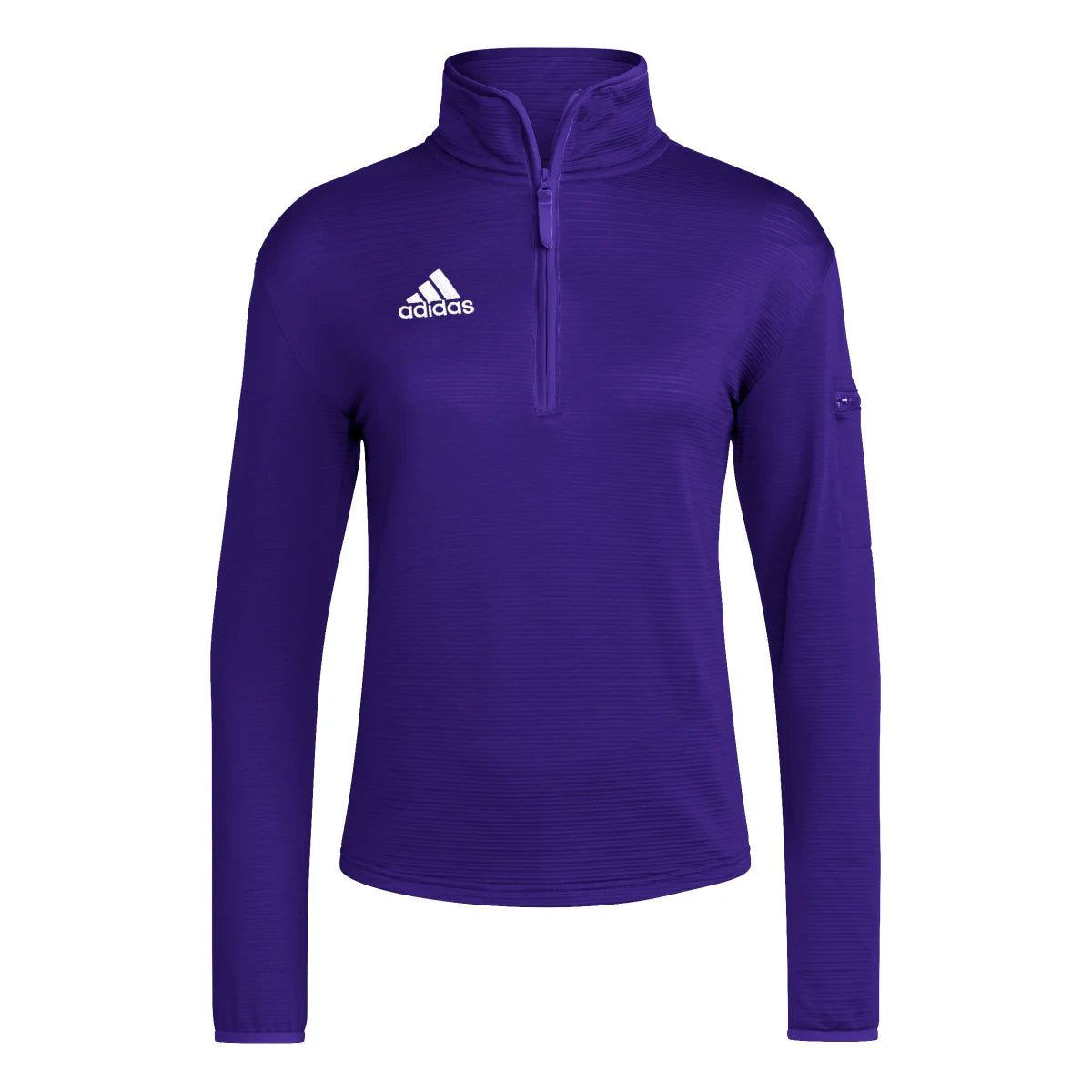 adidas Women's Coach Long Sleeve 1/4 Zip Jacket-1
