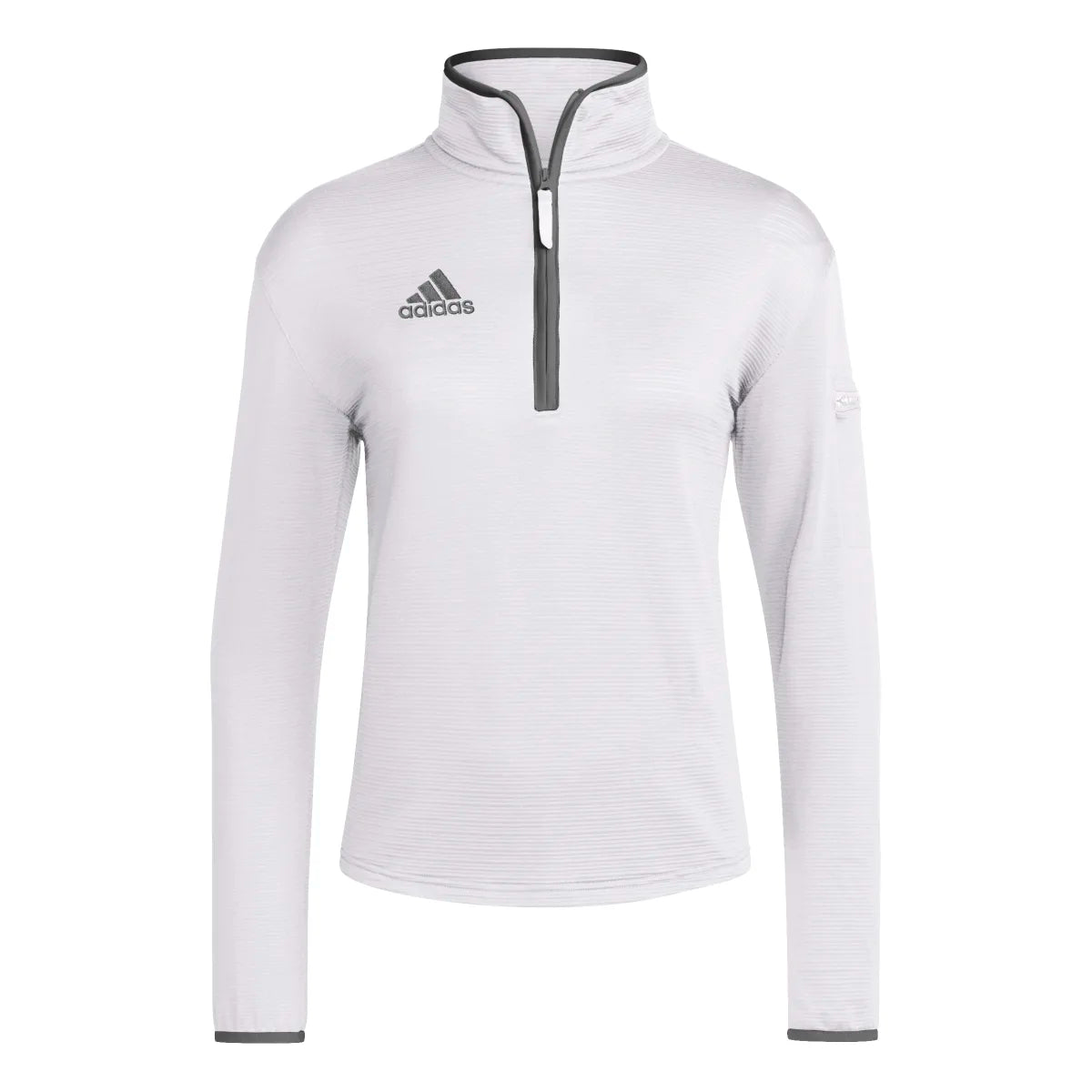 adidas Women's Coach Long Sleeve 1/4 Zip Jacket-1