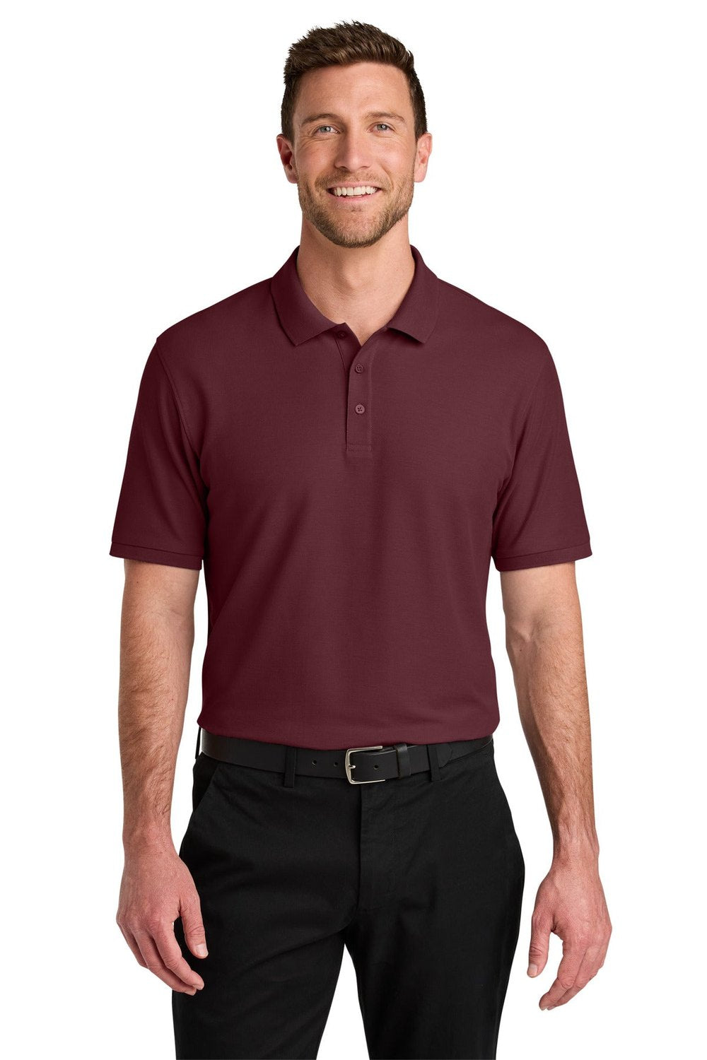 Port Authority Men's Tall Wearever Signature Pique Polo TLK200 Mens Apparel Shirts & Tops