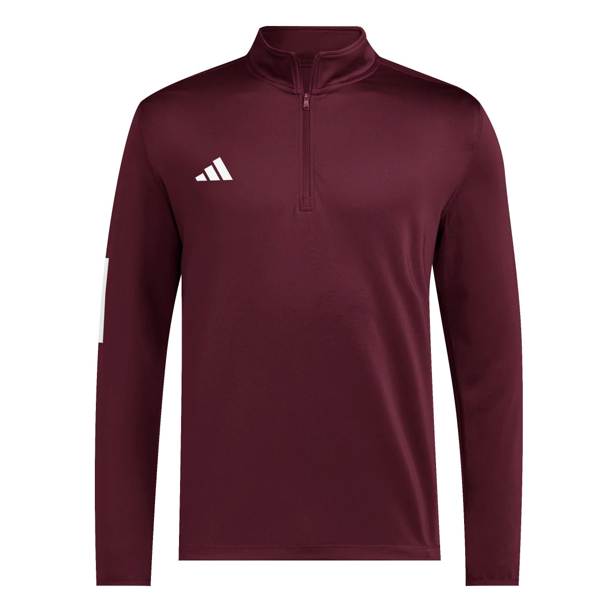 adidas Men's 1/2 Zip Golf Jacket Mens Apparel Sweatshirts & Fleece