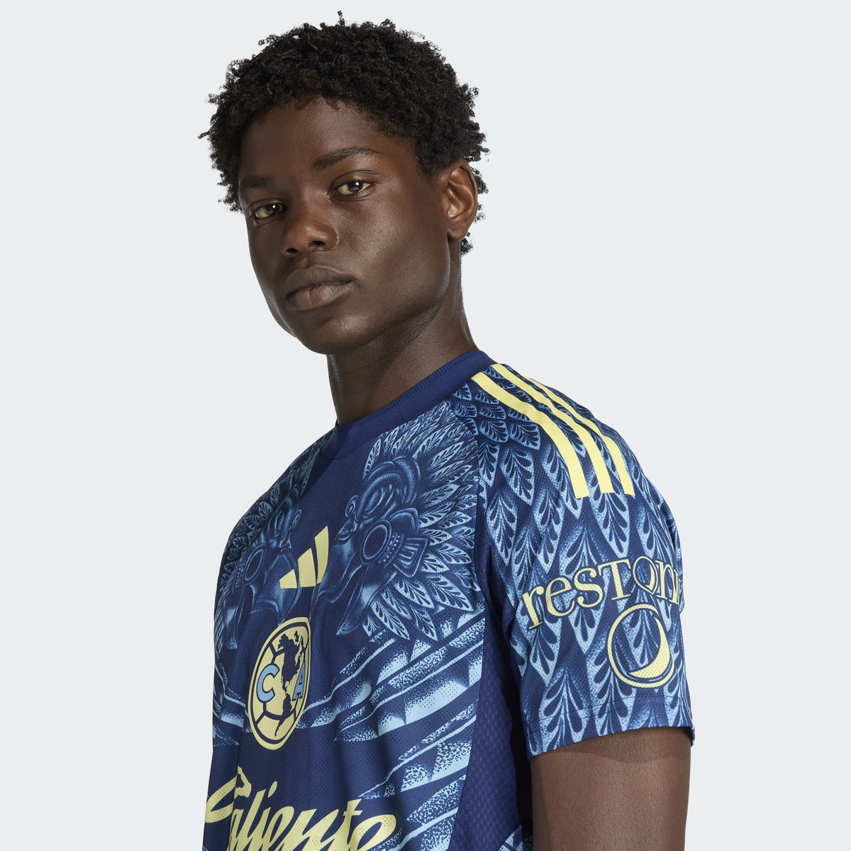 adidas Men's Club América 25/26 Away Authentic Jersey-5