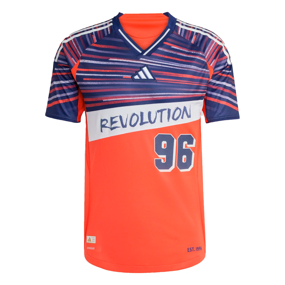 adidas Men's New England Revolution 2025 Archive Authentic Jersey Soccer Uniforms & Apparel All