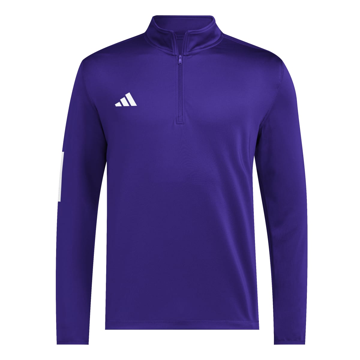 adidas Men's 1/2 Zip Golf Jacket Mens Apparel Sweatshirts & Fleece