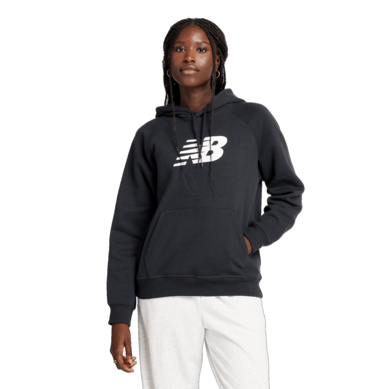 New Balance Women's Sport Fleece Logo Hoodie Womens Apparel Sweatshirts & Fleece