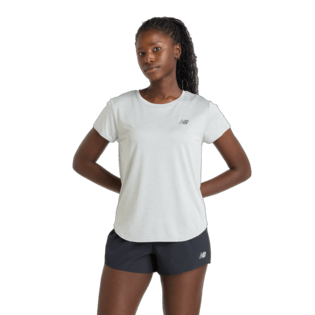 New Balance Women's Sport Core Heather T-Shirt Womens Apparel Shirts & Tops