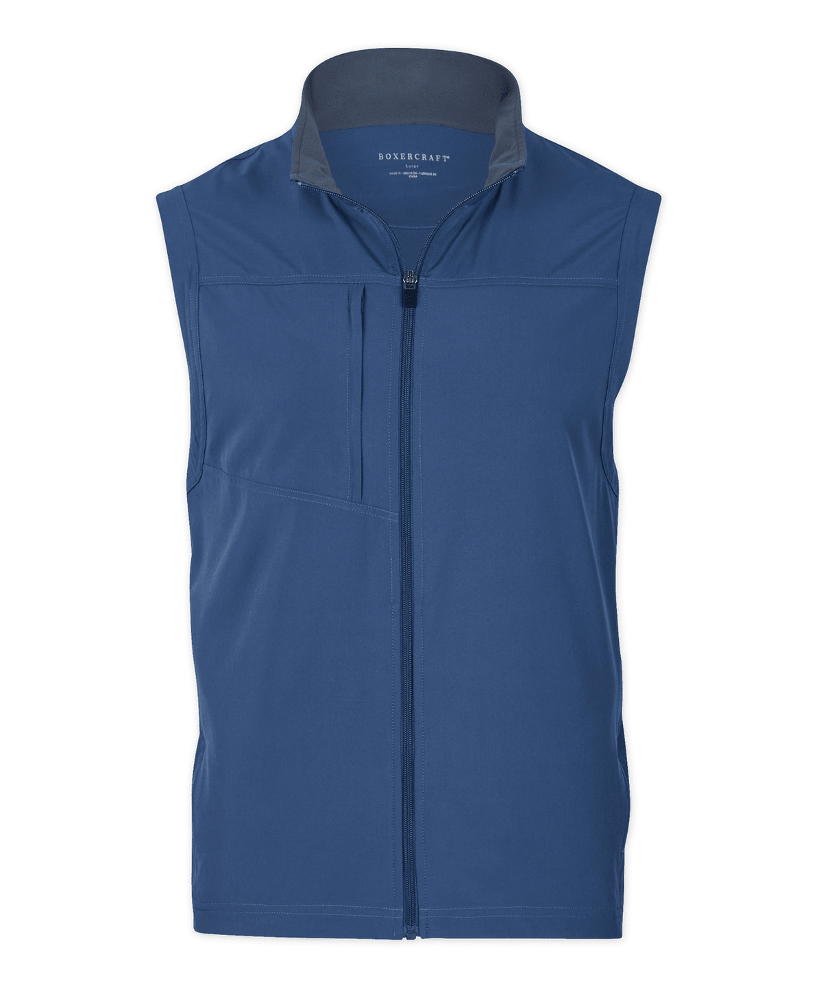 Boxercraft Men's Stretch Woven Vest Mens Apparel Jackets & Vests