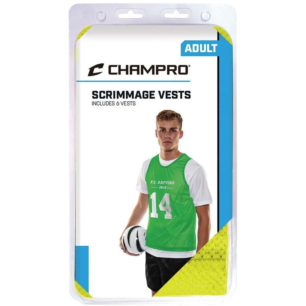 Champro Scrimmage Micro Mesh Soccer Pinnie 6 Pack