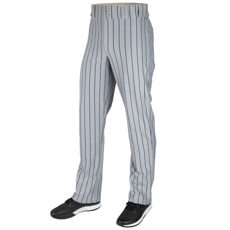 Champro Men's Triple Crown 2.0 Open-Bottom Pinstripe Baseball Pants Baseball Pants Adult