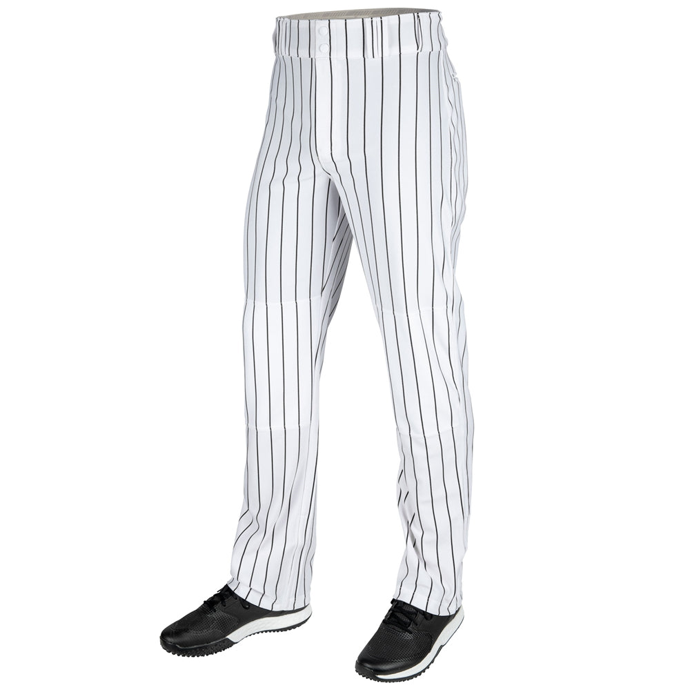 Champro Men's Triple Crown 2.0 Open-Bottom Pinstripe Baseball Pants Baseball Pants Adult