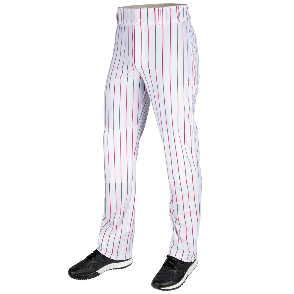 Champro Men's Triple Crown 2.0 Open-Bottom Pinstripe Baseball Pants Baseball Pants Adult