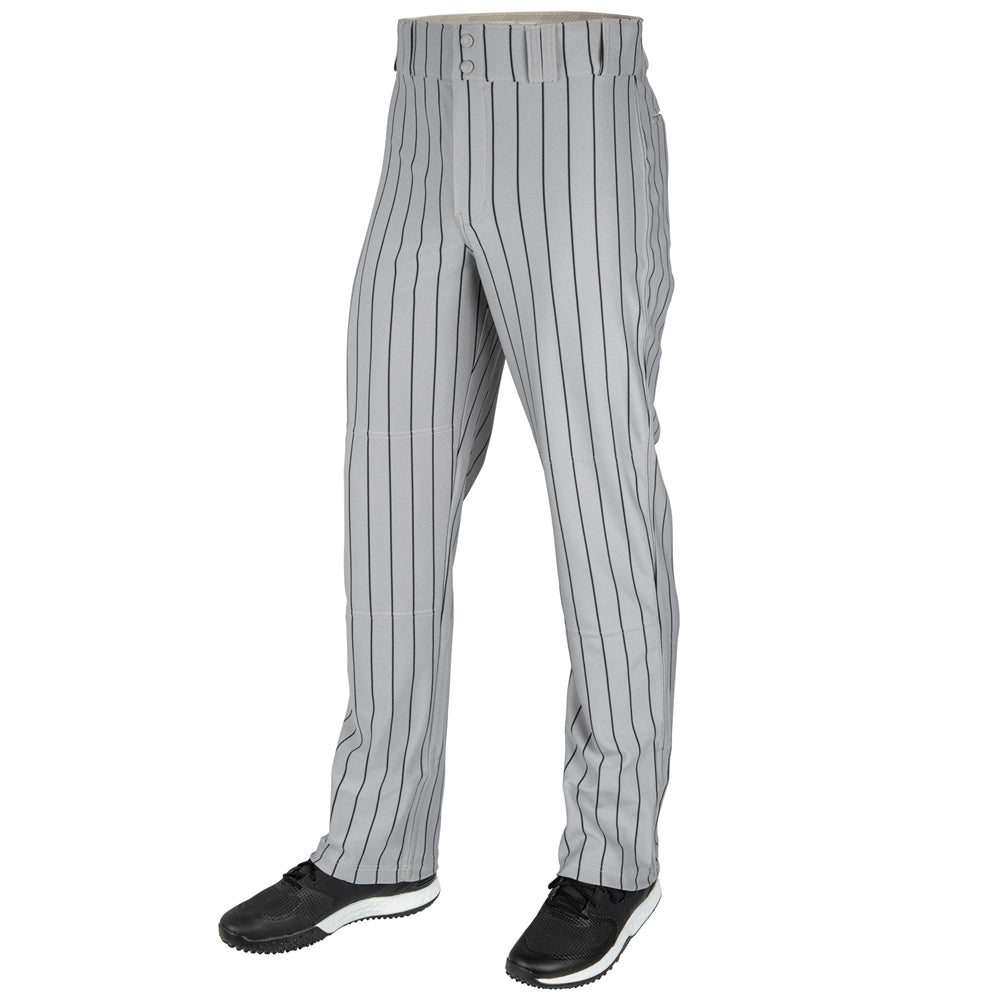 Champro Men's Triple Crown 2.0 Open-Bottom Pinstripe Baseball Pants Baseball Pants Adult