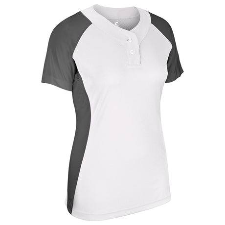 Champro Women's Infinite 2-Button Softball Jersey Basketball Jerseys Adult