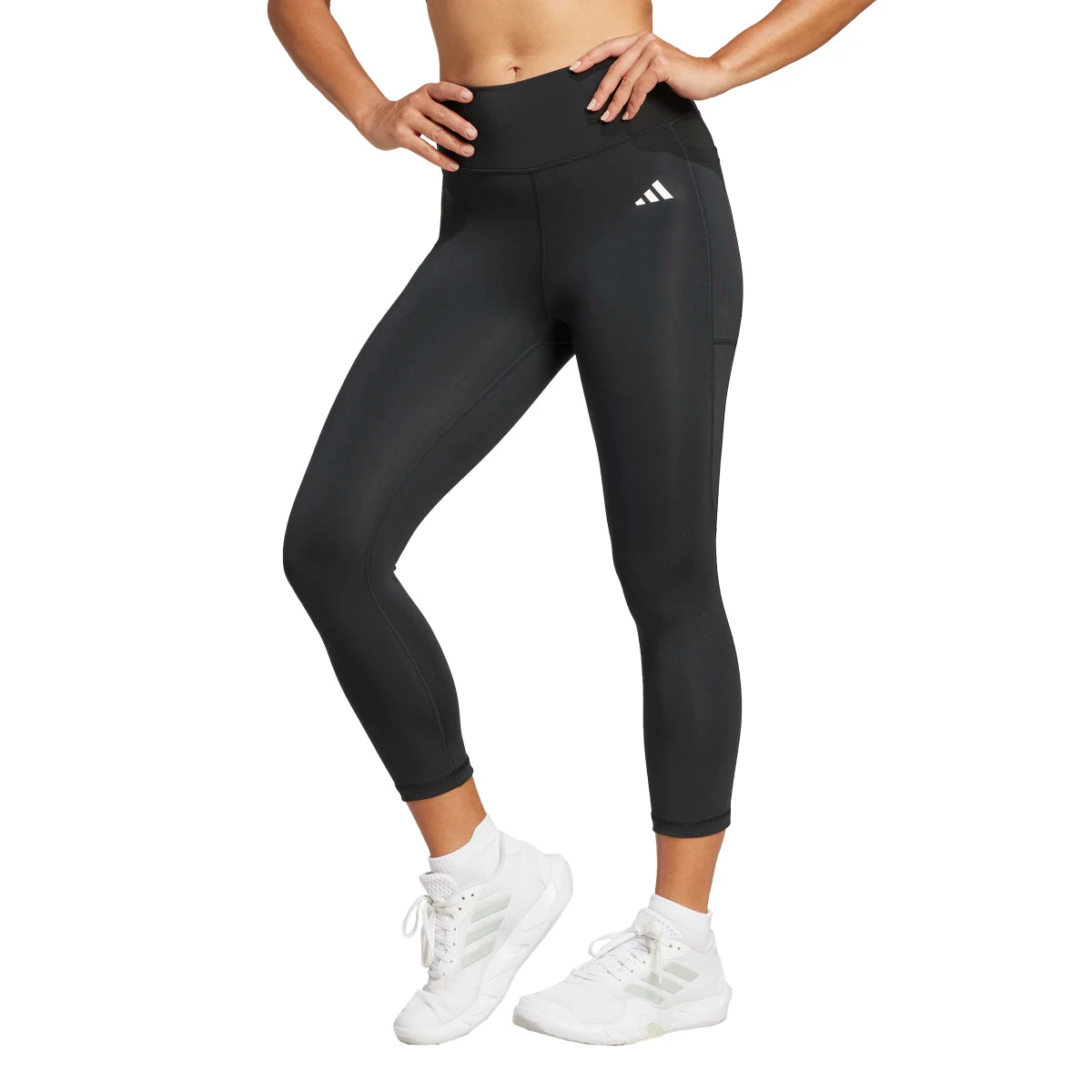 adidas Women's Optime Essentials Stash 3/4 Leggings Womens Apparel Pants & Sweatpants