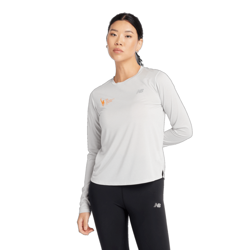 New Balance Women's NYC Marathon Athletics Long Sleeve Womens Apparel Shirts & Tops