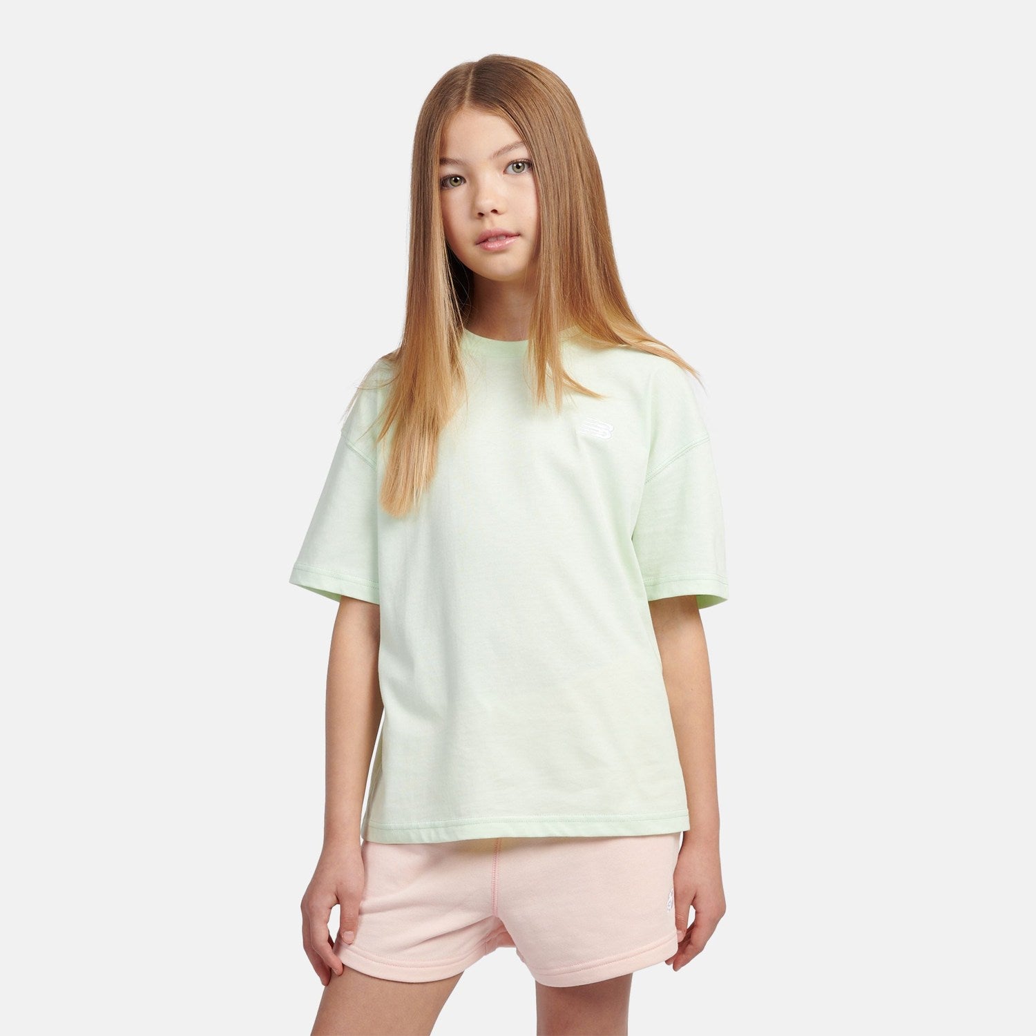 New Balance Youth Jersey Small Logo T-Shirt Youth Apparel Shirts & Tops