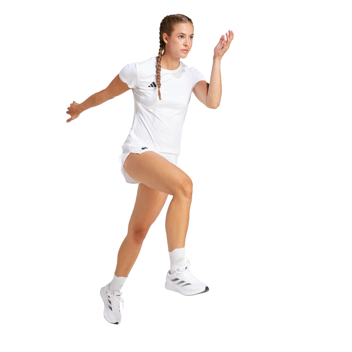 adidas Women's Adizero Essentials Running Shorts Womens Apparel Shorts