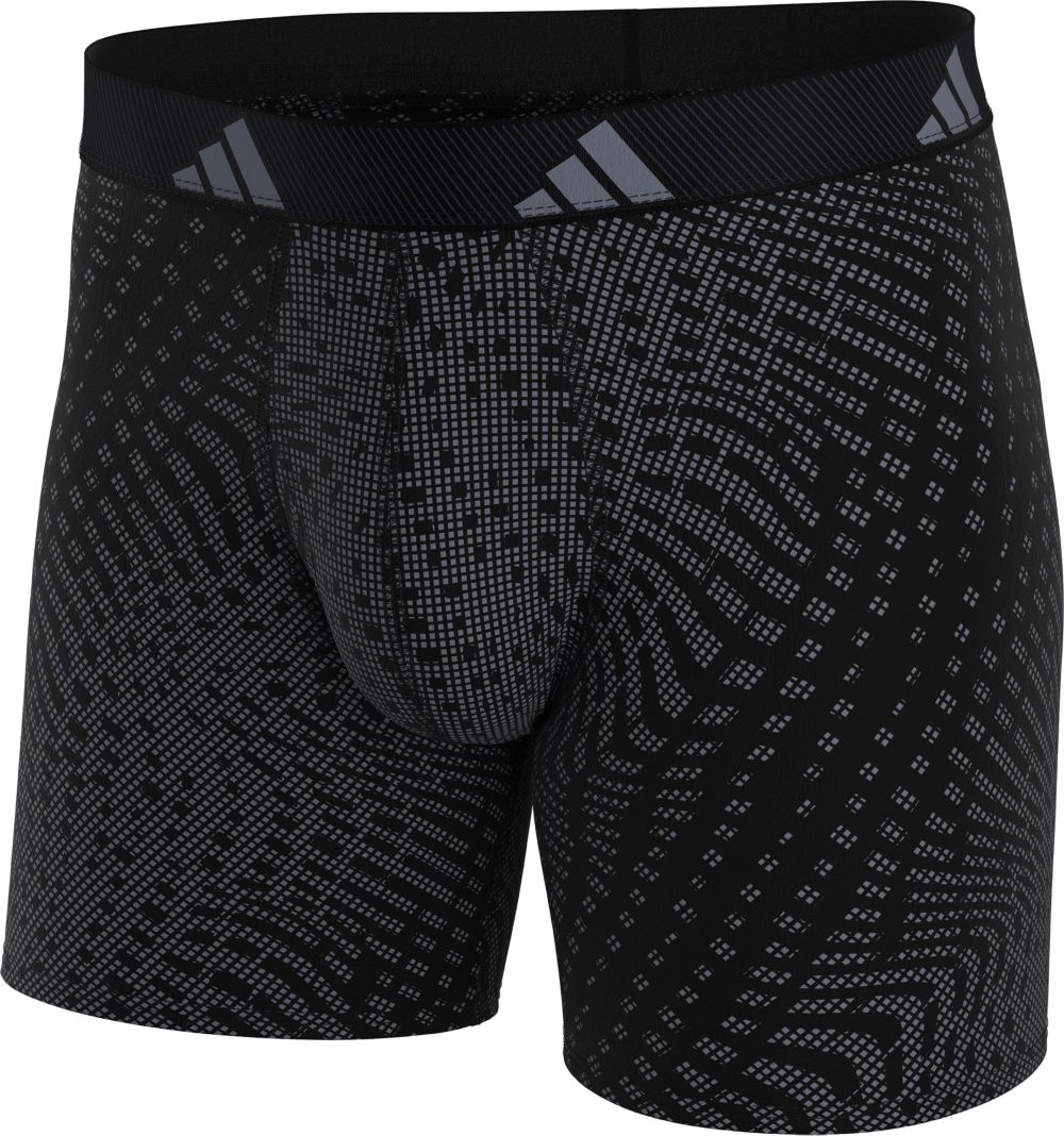 adidas Men's Microfiber Single Boxer Brief Mens Apparel Underwear