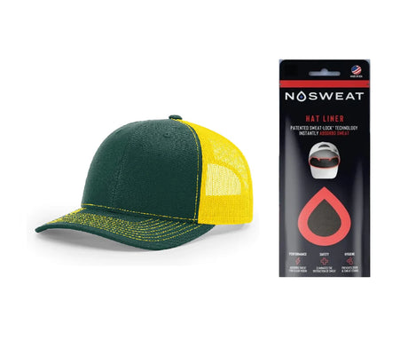 Richardson 112 Trucker Hat with NoSweat Hat Liner Combo Unisex Accessories Hats & Caps
