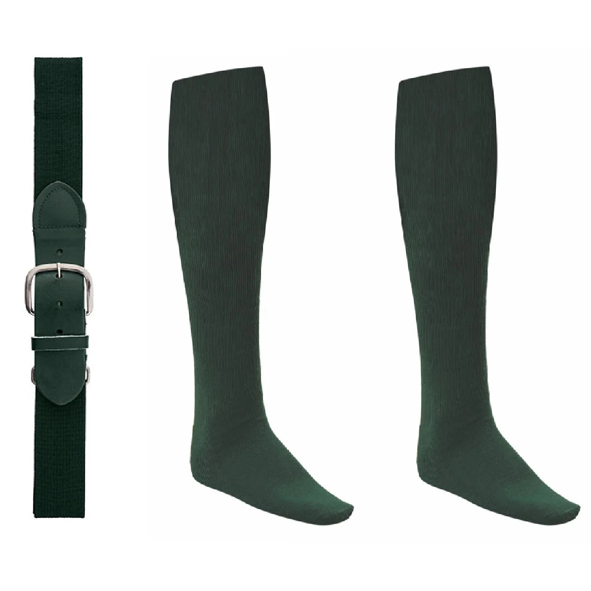 Champion Baseball or Softball Belt/Sock Combo Baseball Socks & Belts All