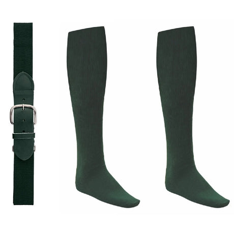 Champion Baseball or Softball Belt/Sock Combo Baseball Socks & Belts All