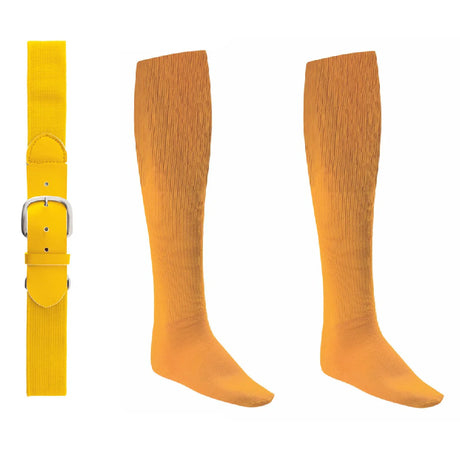 Champion Baseball or Softball Belt/Sock Combo Baseball Socks & Belts All