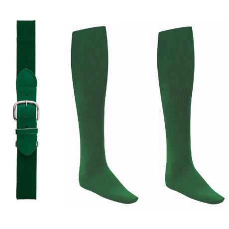 Champion Baseball or Softball Belt/Sock Combo Baseball Socks & Belts All