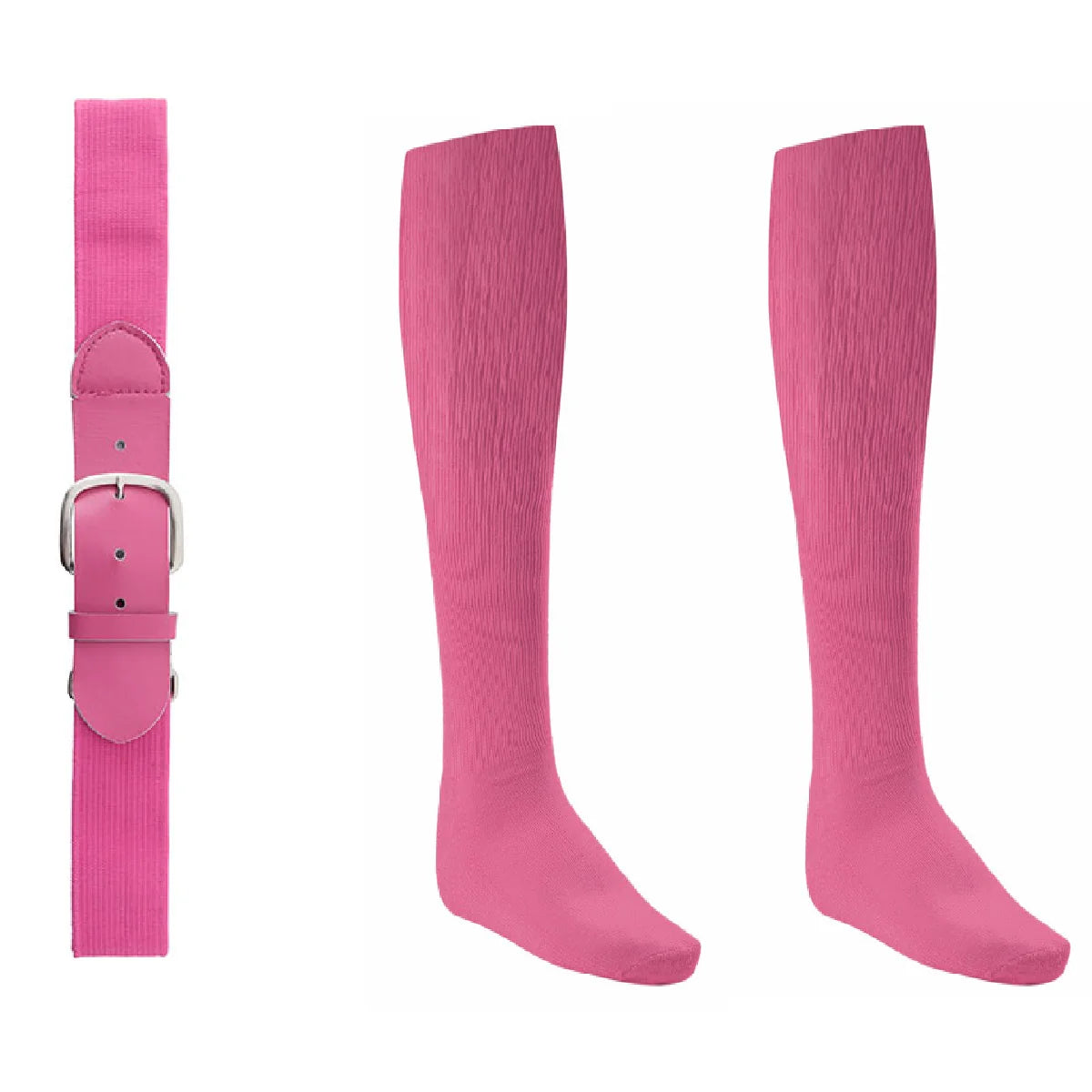 Champion Baseball or Softball Belt/Sock Combo Baseball Socks & Belts All