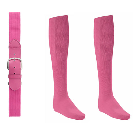 Champion Baseball or Softball Belt/Sock Combo Baseball Socks & Belts All