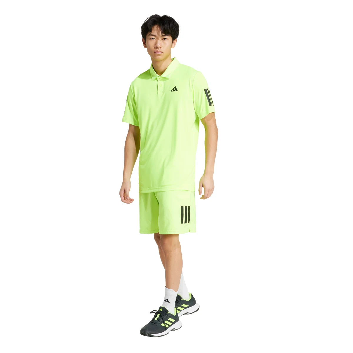 adidas Men's Club Tennis 3-Stripes Polo Shirt Tennis & Racquet Apparel All