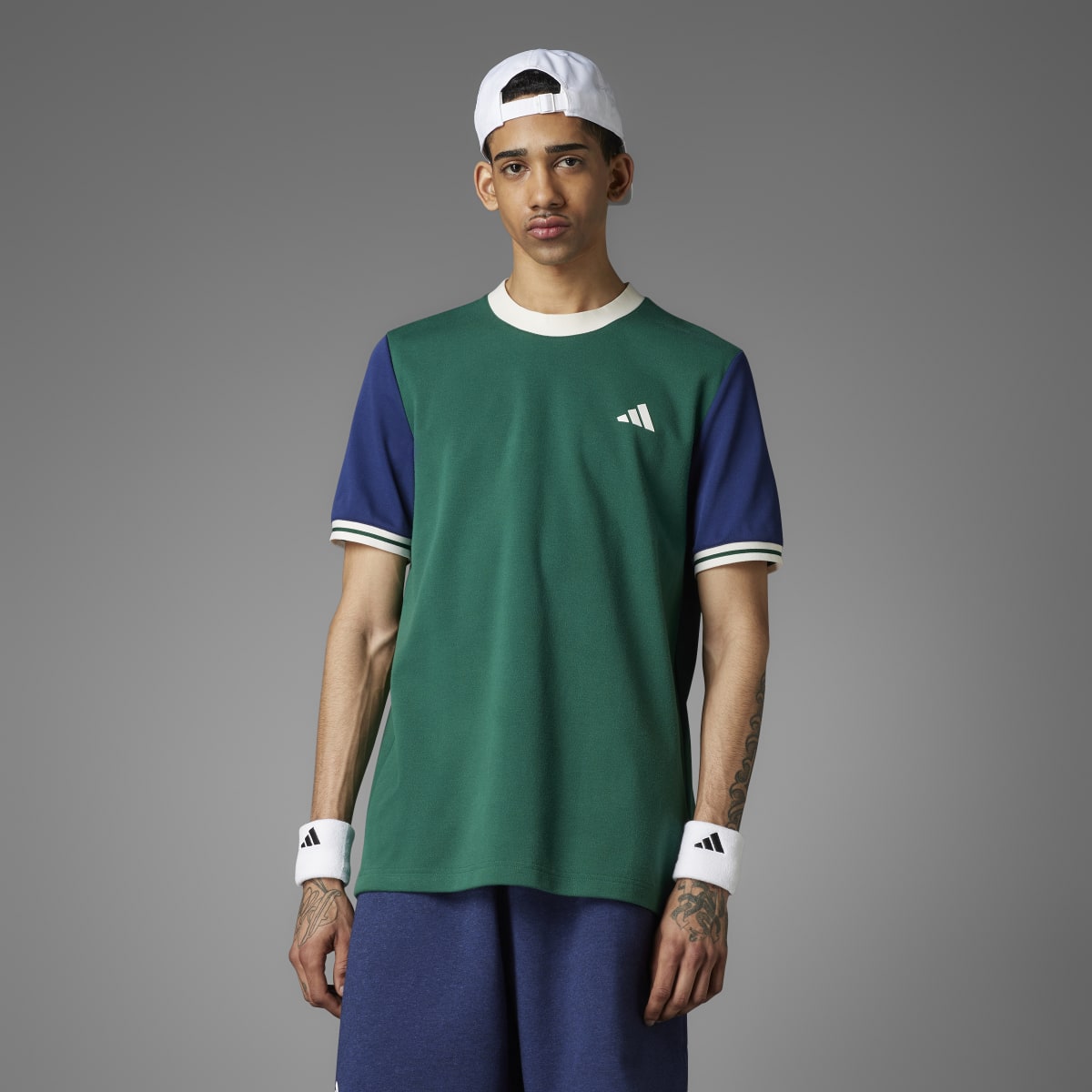 adidas Men's adidas Heritage Tennis Tee Tennis & Racquet Apparel All