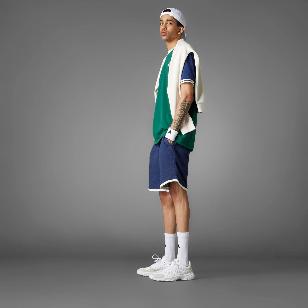 adidas Men's adidas Heritage Tennis Tee Tennis & Racquet Apparel All