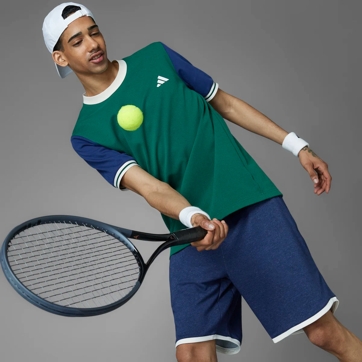 adidas Men's adidas Heritage Tennis Tee Tennis & Racquet Apparel All