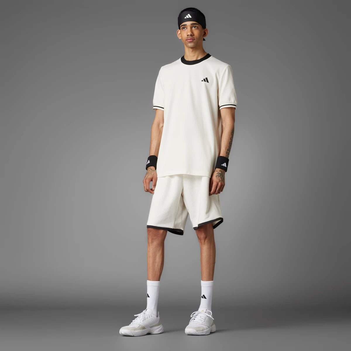 adidas Men's adidas Heritage Tennis Tee Tennis & Racquet Apparel All