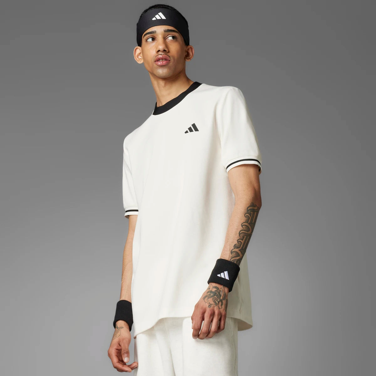 adidas Men's adidas Heritage Tennis Tee Tennis & Racquet Apparel All