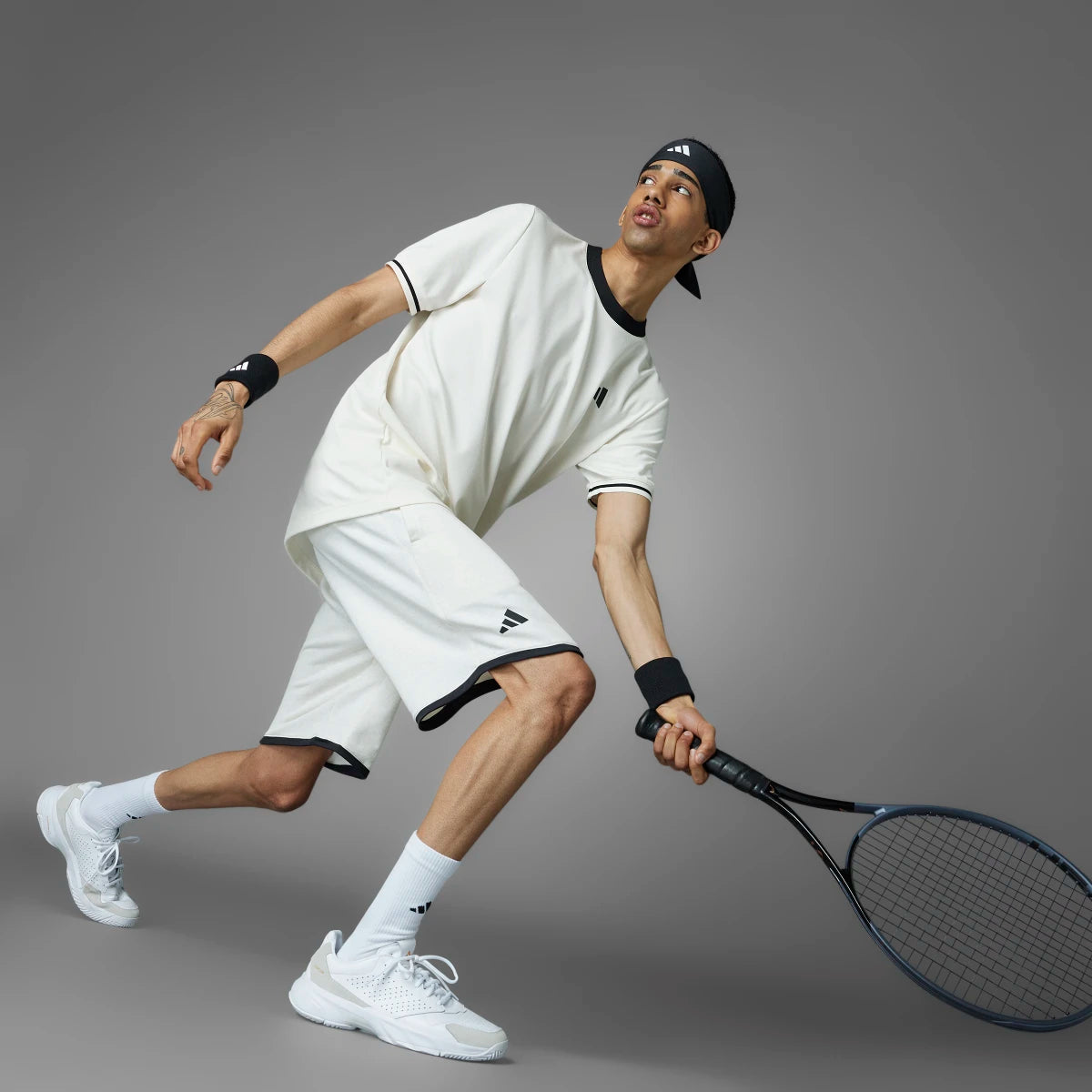 adidas Men's adidas Heritage Tennis Tee Tennis & Racquet Apparel All