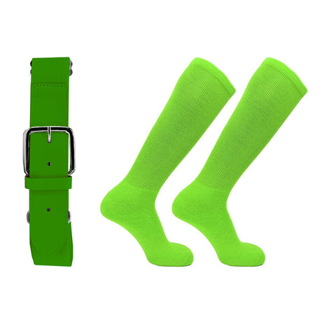 Pear Sox Baseball or Softball Belt/Sock Combo Baseball Socks & Belts All