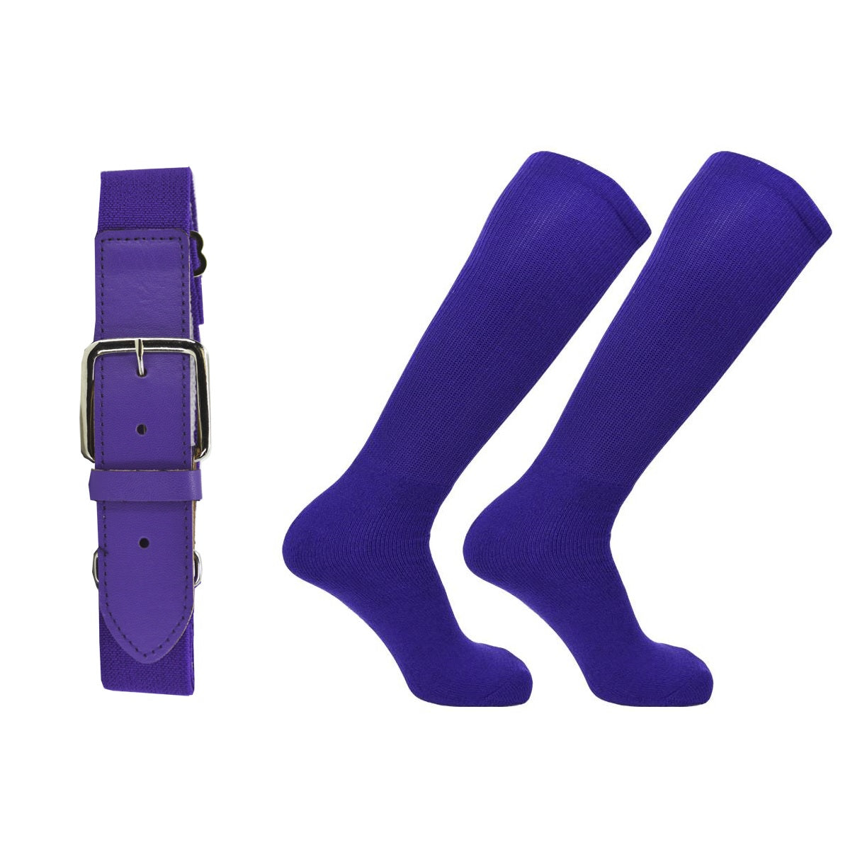 Pear Sox Baseball or Softball Belt/Sock Combo Baseball Socks & Belts All