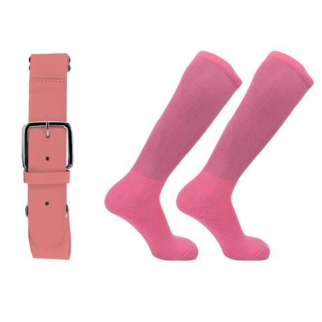 Pear Sox Baseball or Softball Belt/Sock Combo Baseball Socks & Belts All