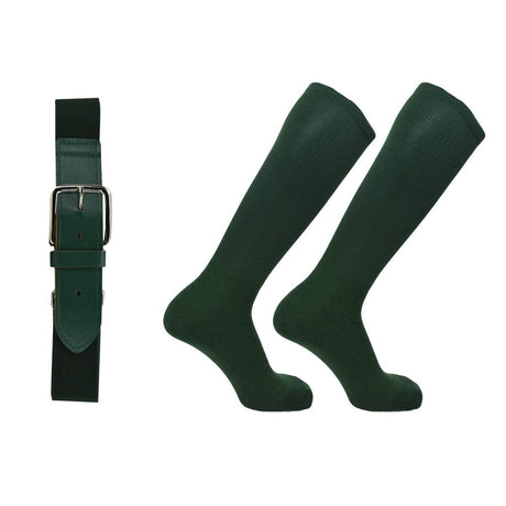 Pear Sox Baseball or Softball Belt/Sock Combo Baseball Socks & Belts All