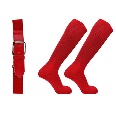 Pear Sox Baseball or Softball Belt/Sock Combo Baseball Socks & Belts All